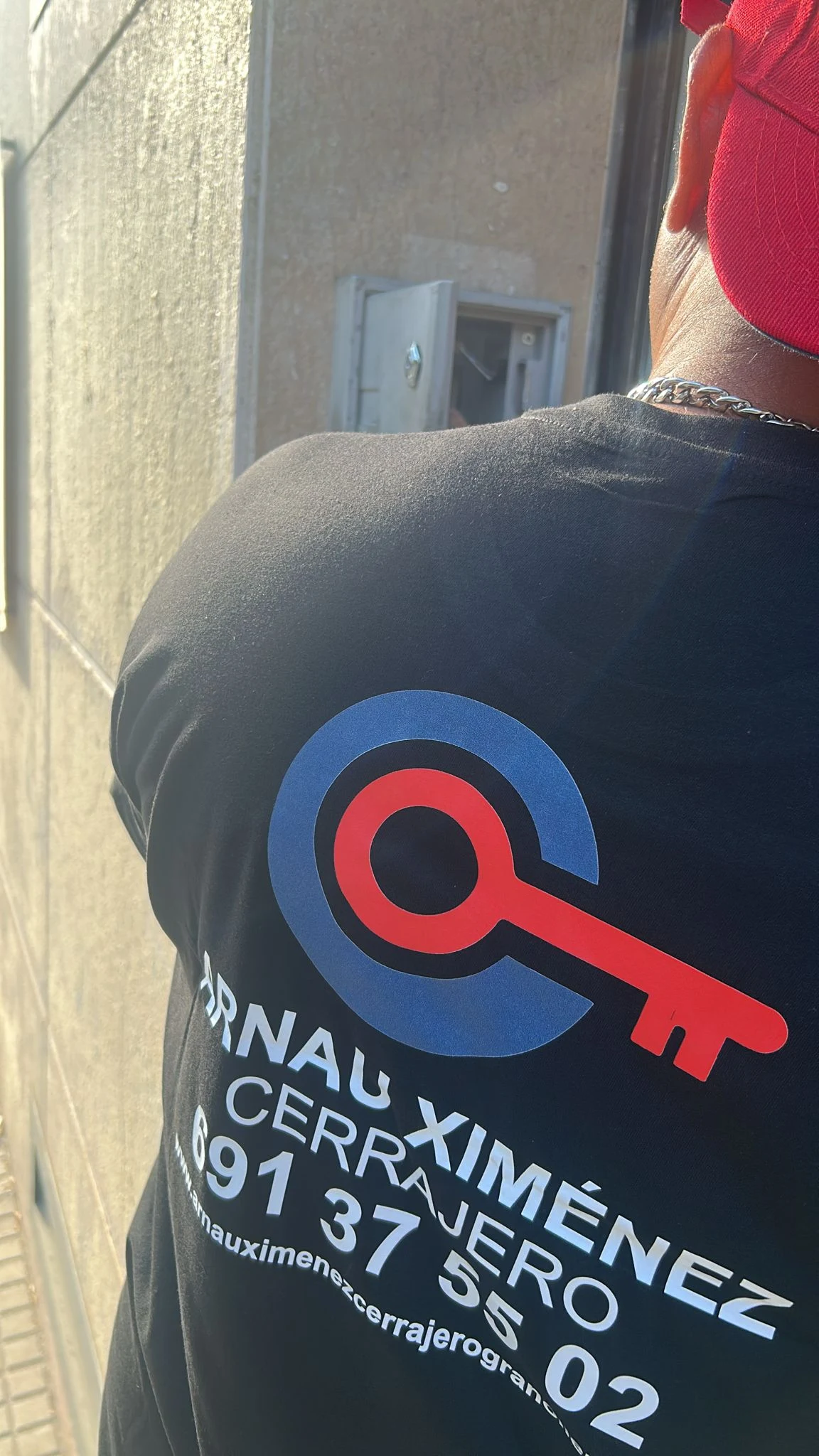 Trabajo real de cerrajería en Granollers